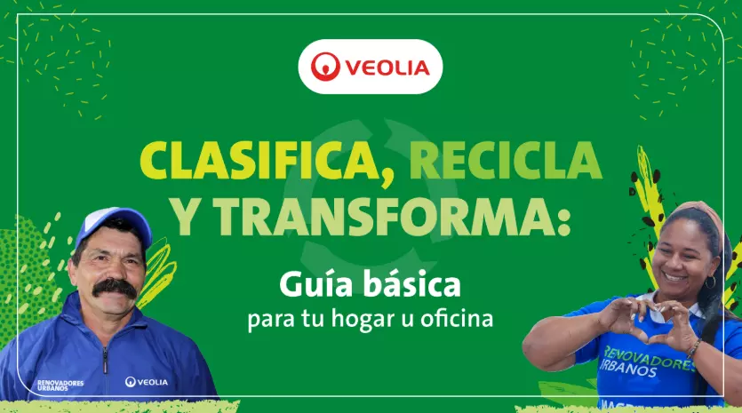 clasifica, recicla y transforma